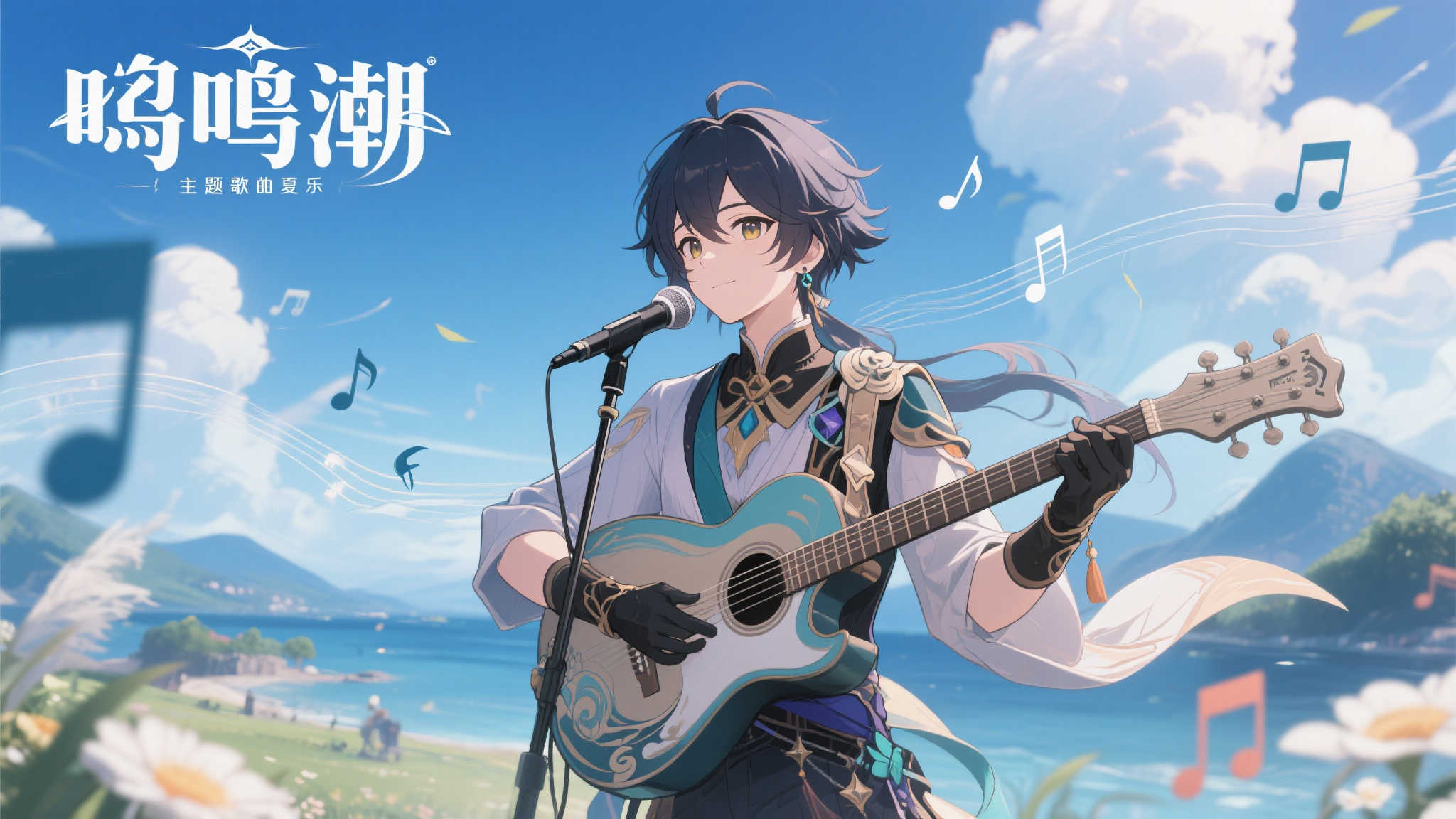 《鸣潮》夏空PV：吟游诗人的绝美歌声令人陶醉