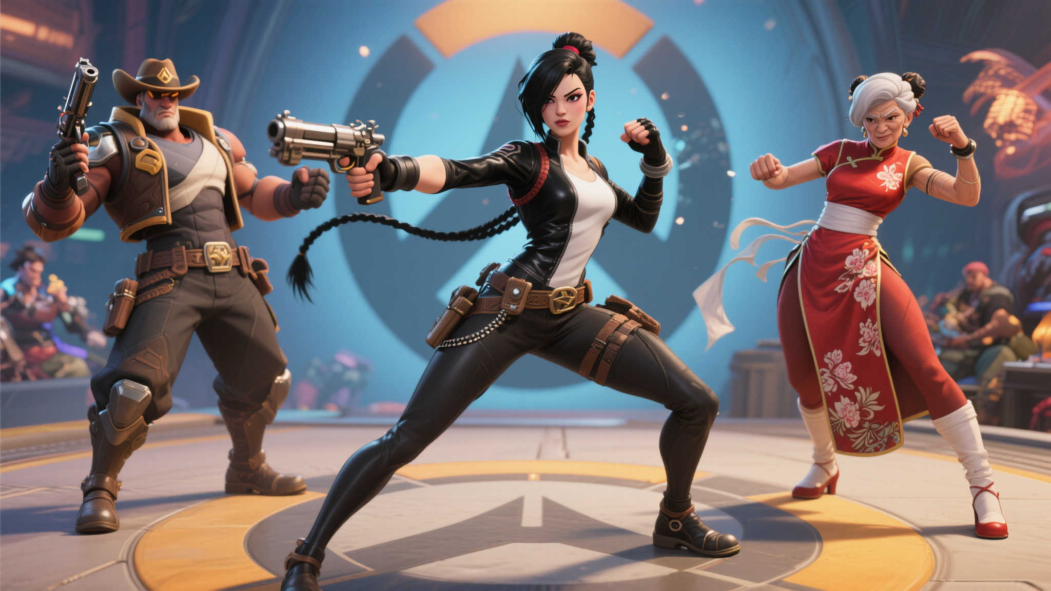 《守望先锋》联手《街头霸王6》预告震撼发布！黑百合化身嘉米惊艳亮相