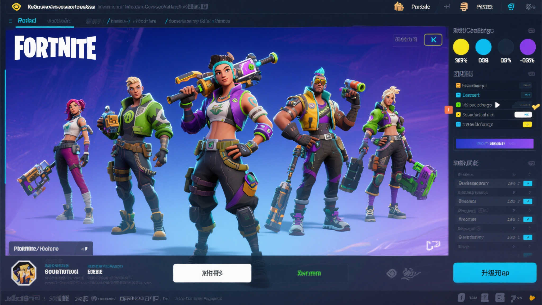 《堡垒之夜》更新文件暗藏“神奇四侠”皮肤信息